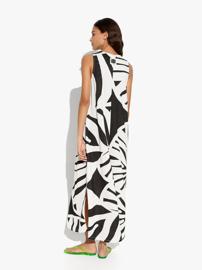 Long Printed Dress