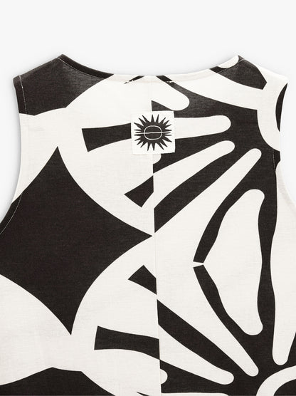 Long Printed Dress