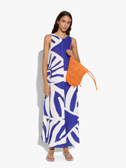 Long Printed Dress