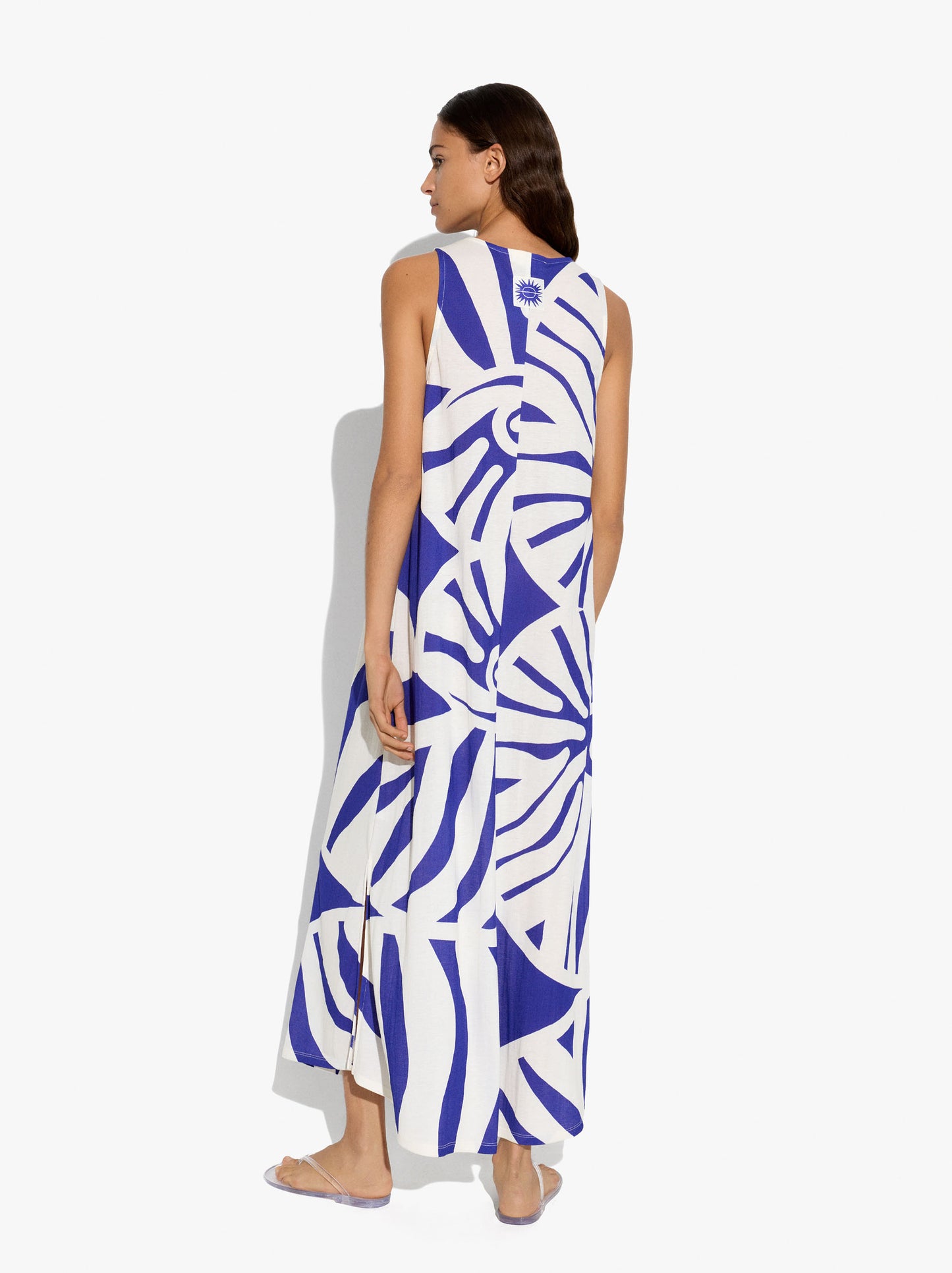 Long Printed Dress