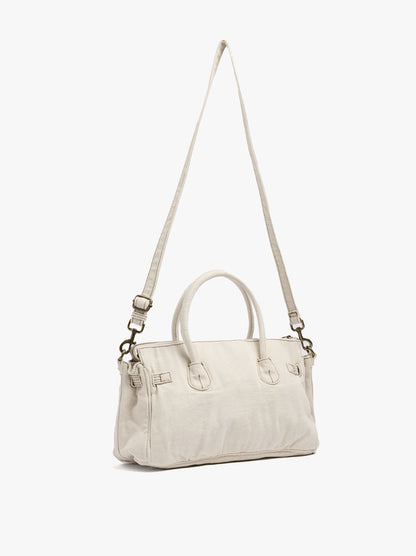 Tote Bag Canvas With Crossbody Bag
