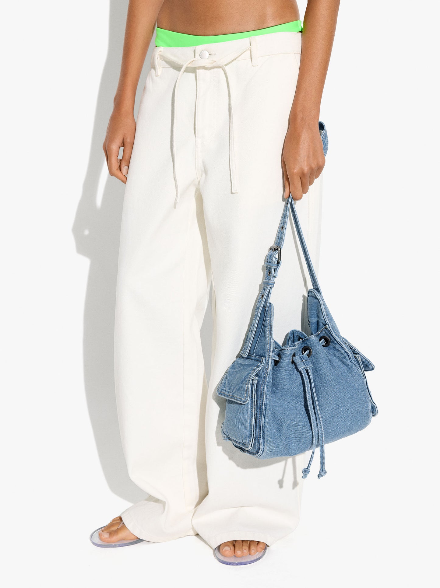 Denim Shoulder Bag
