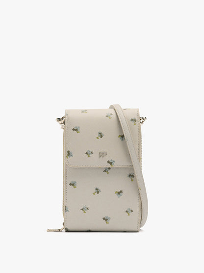 Mobile Phone Bag With Floral Printed