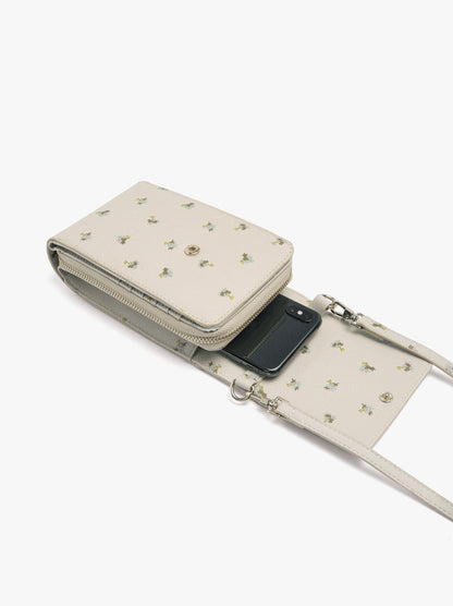Mobile Phone Bag With Floral Printed