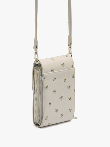 Mobile Phone Bag With Floral Printed