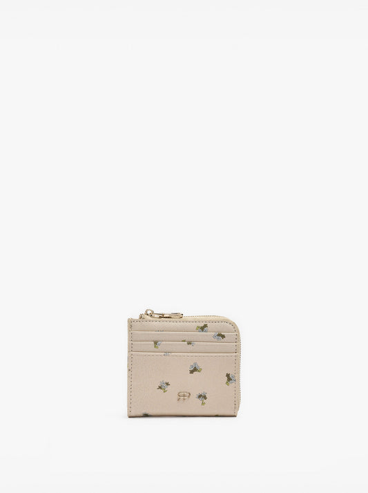 Floral Print Card Holder