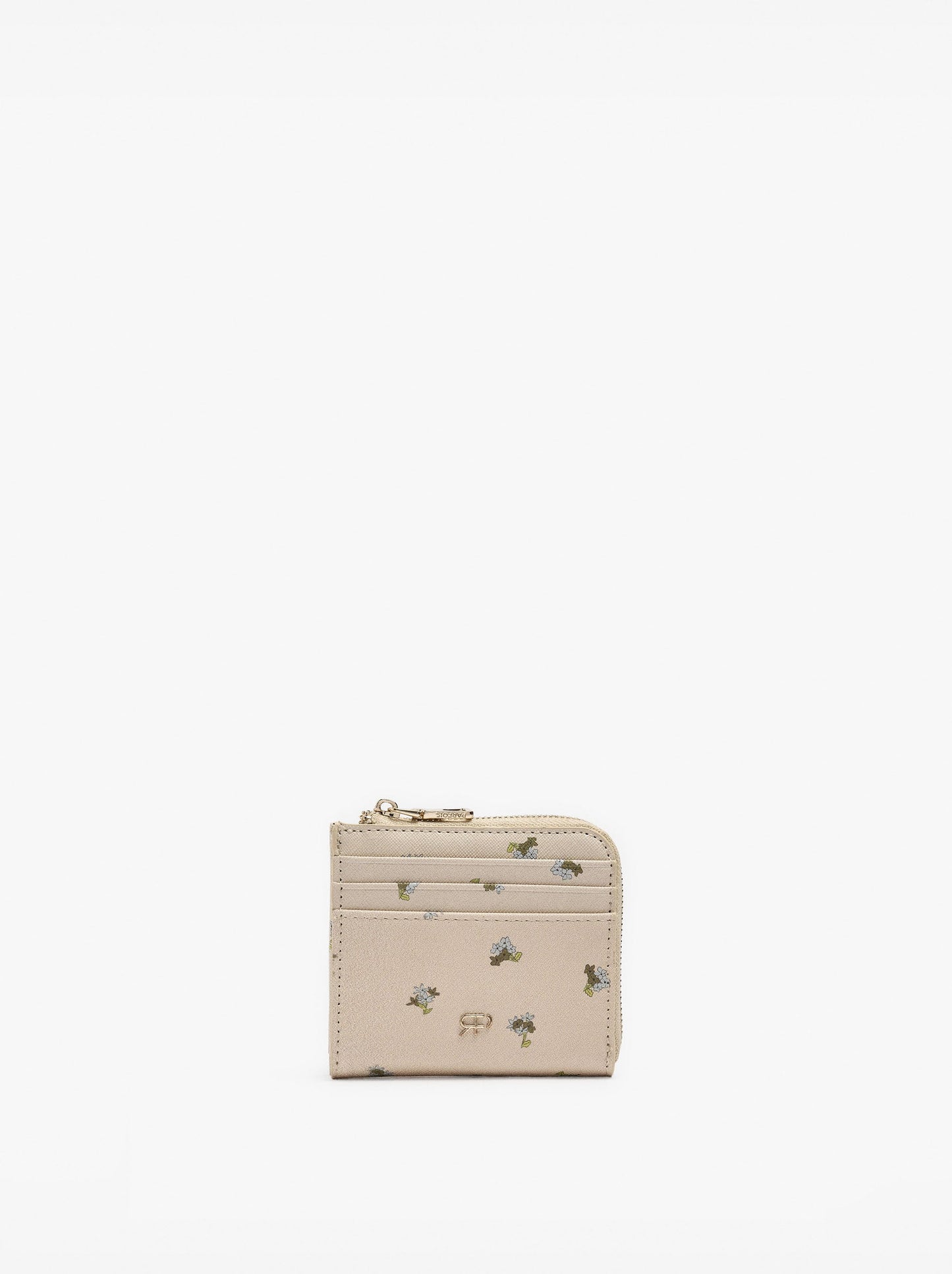 Floral Print Card Holder