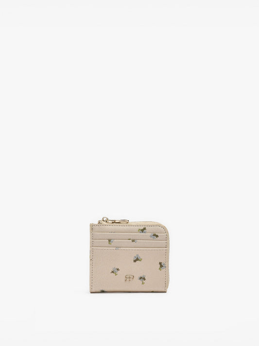Floral Print Card Holder