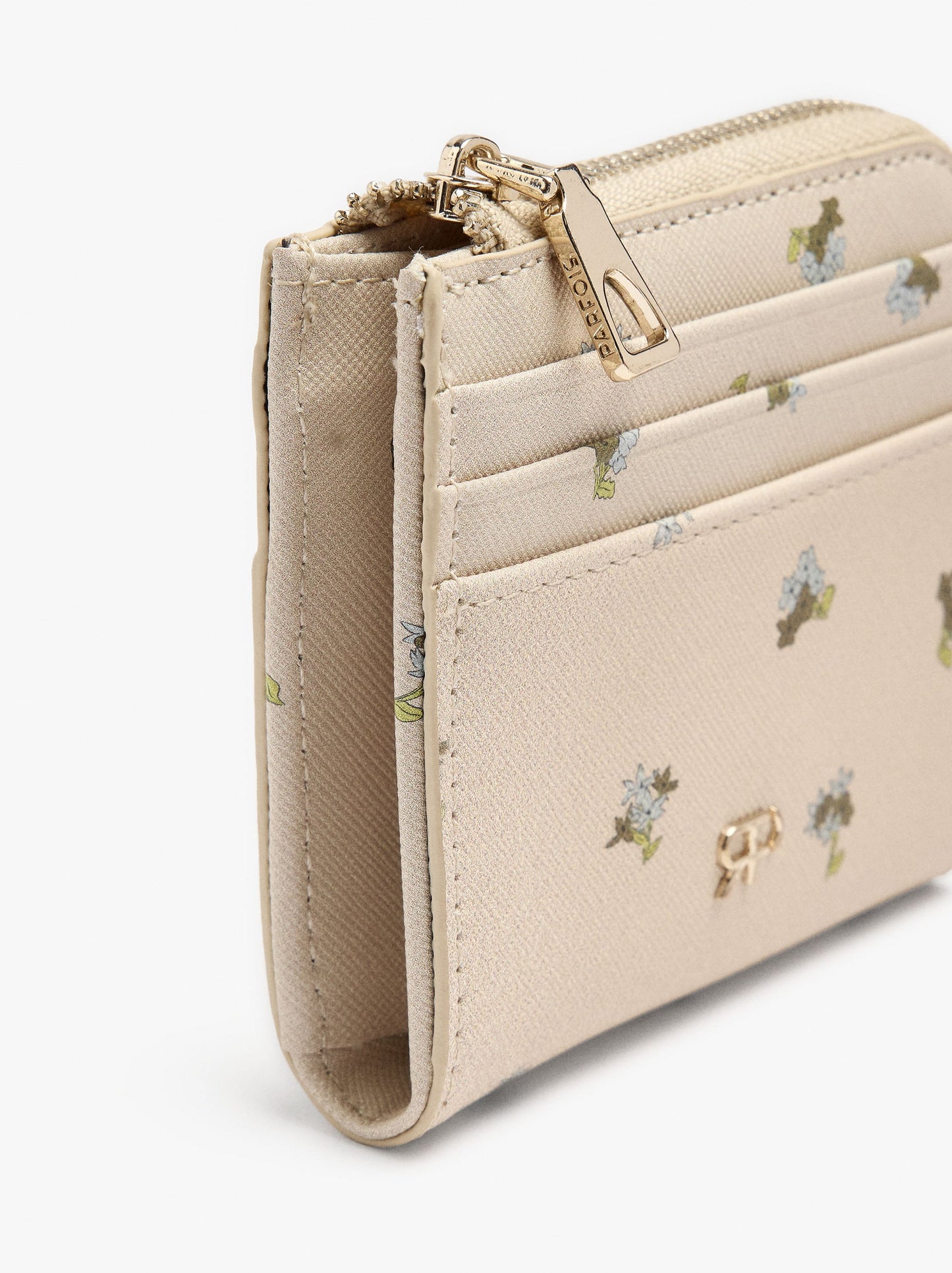 Floral Print Card Holder