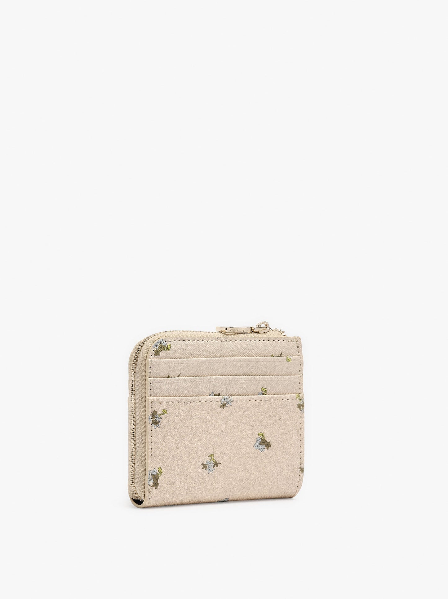 Floral Print Card Holder