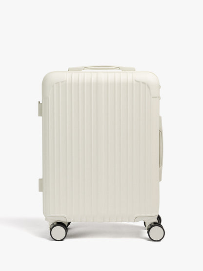 Striped Travel Suitcase M