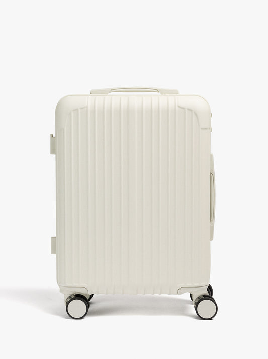 Striped Travel Suitcase M