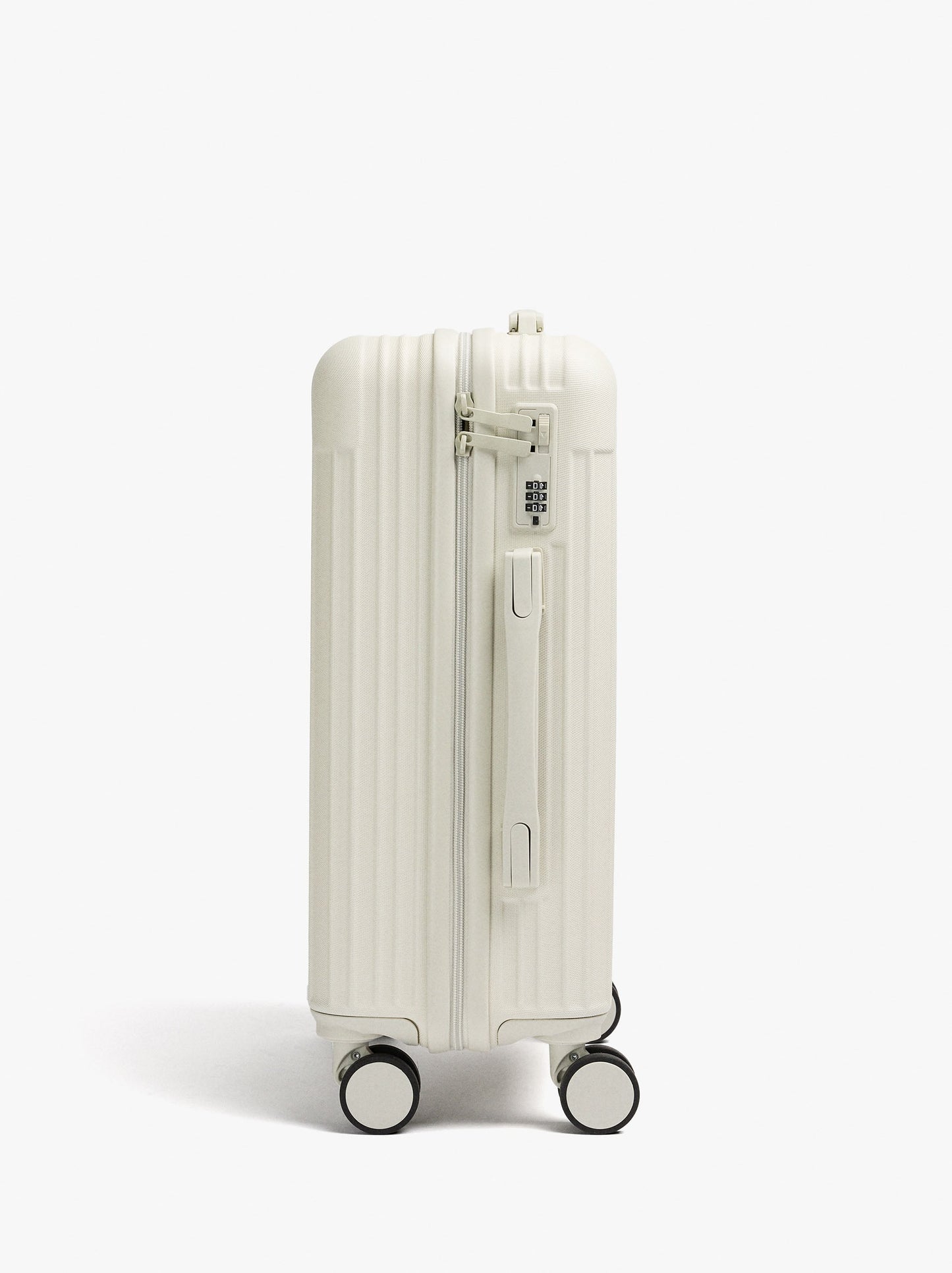 Striped Travel Suitcase M
