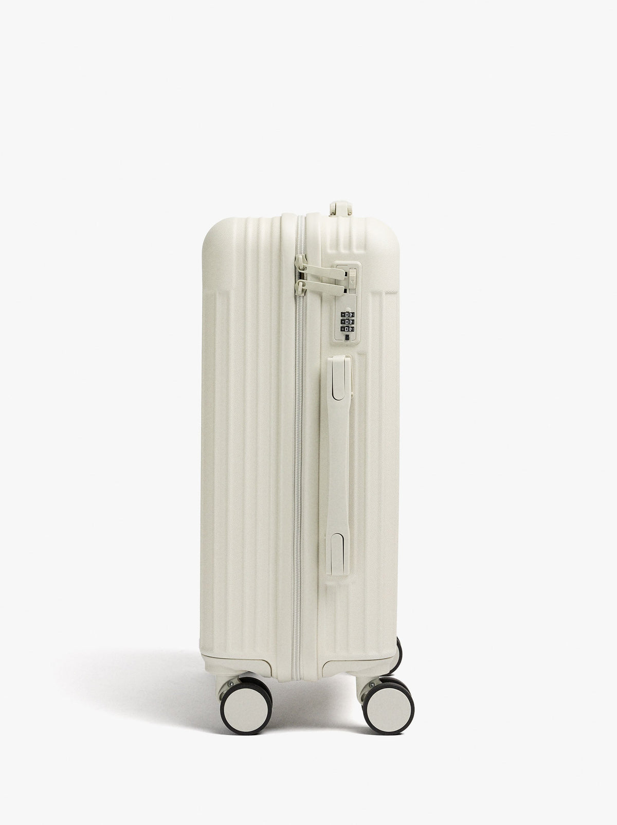 Striped Travel Suitcase M