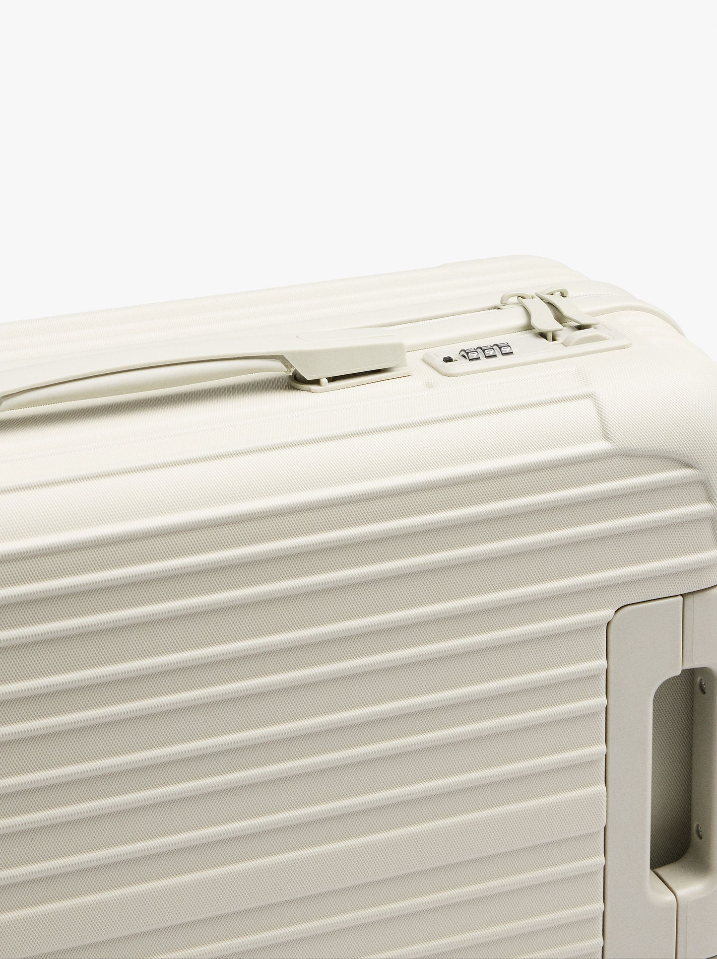 Striped Travel Suitcase M