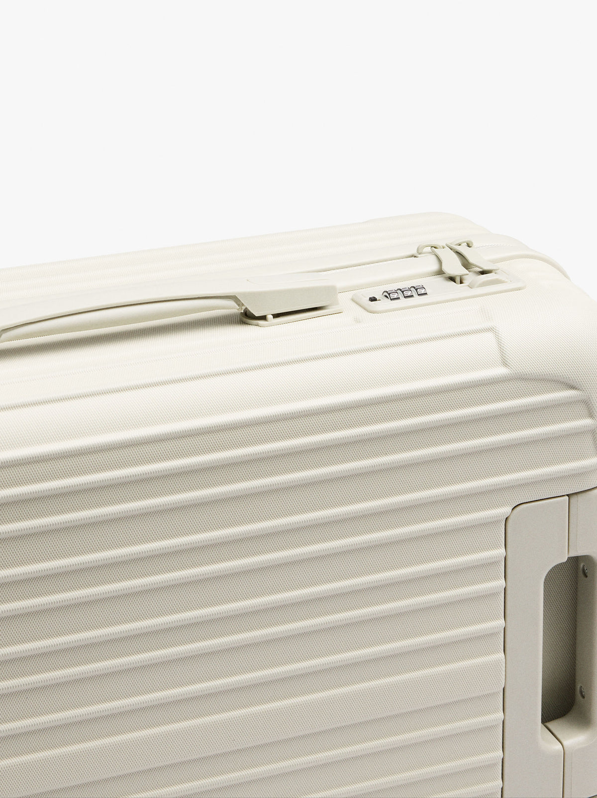 Striped Travel Suitcase M