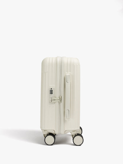 Striped Travel Suitcase S