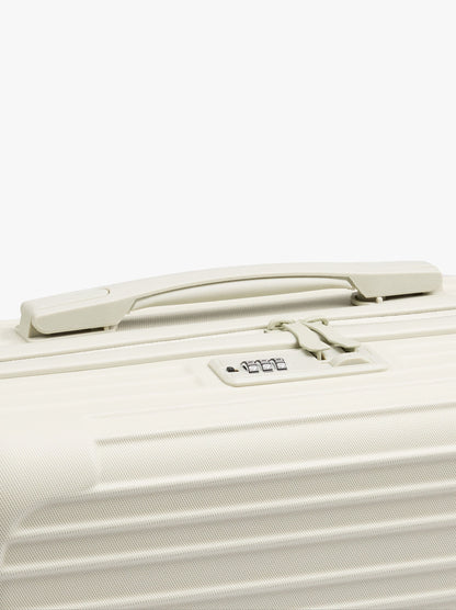 Striped Travel Suitcase S