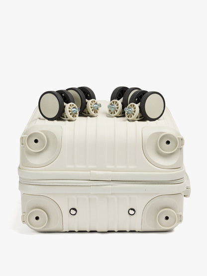 Striped Travel Suitcase S