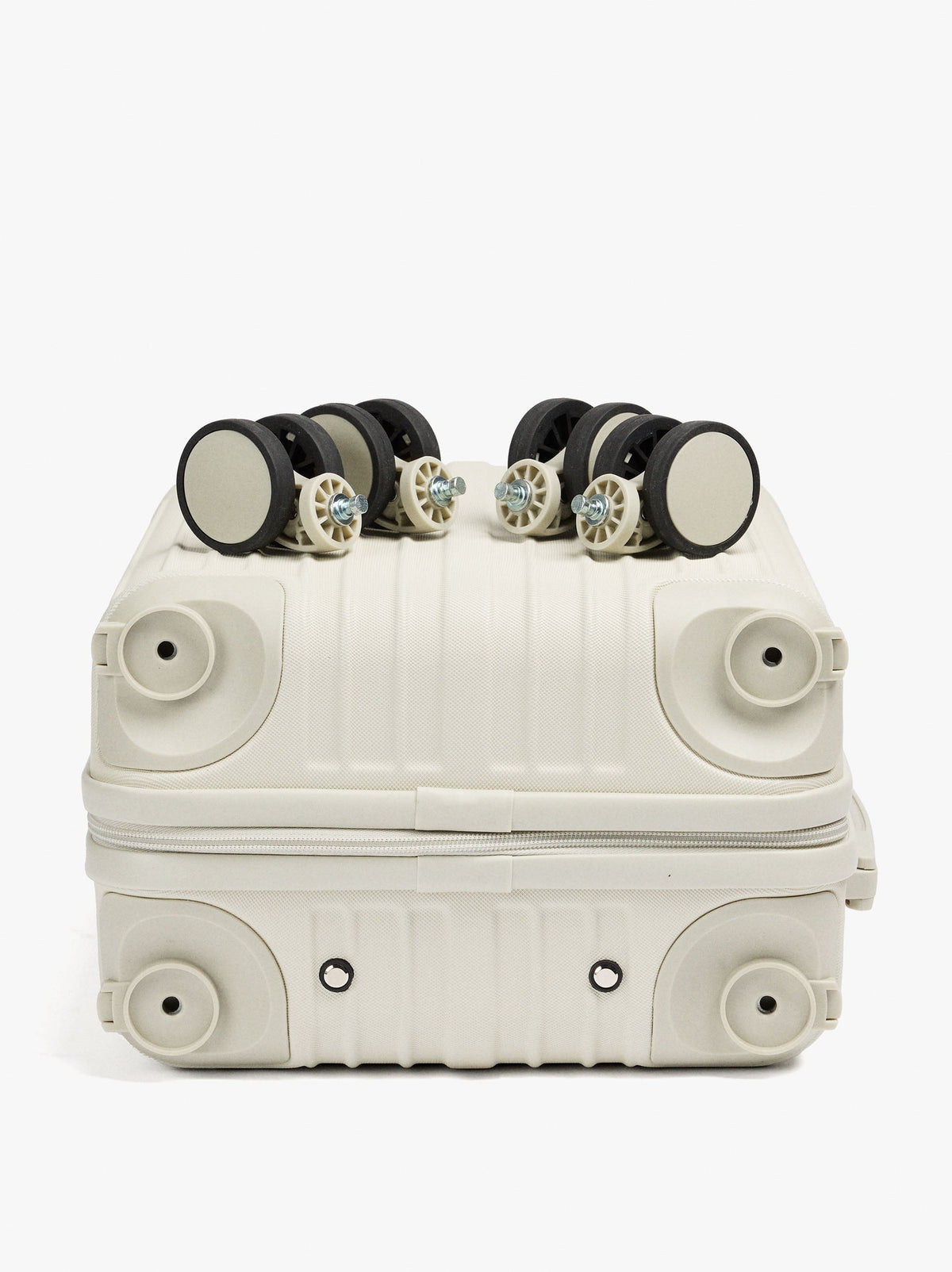 Striped Travel Suitcase S