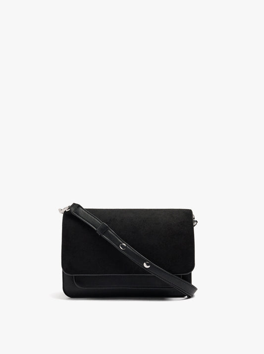 Crossbody Bag With Flap Soft Texture