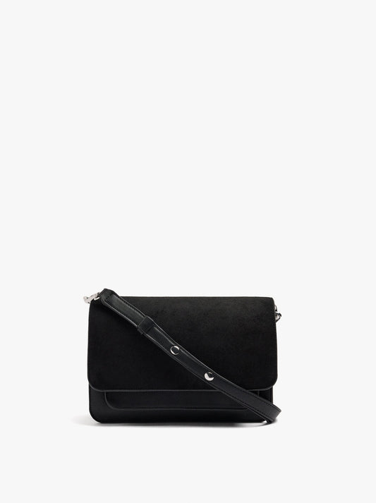 Crossbody Bag With Flap Soft Texture