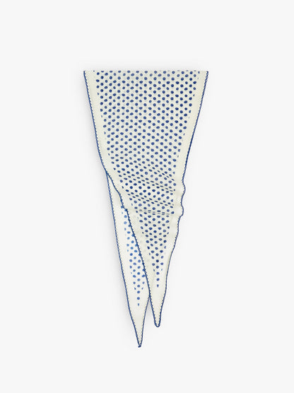 Triangular Printed Scarf With 100% Cotton