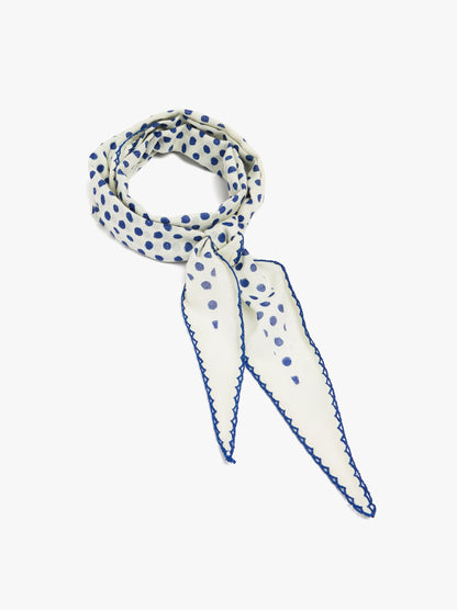 Triangular Printed Scarf With 100% Cotton