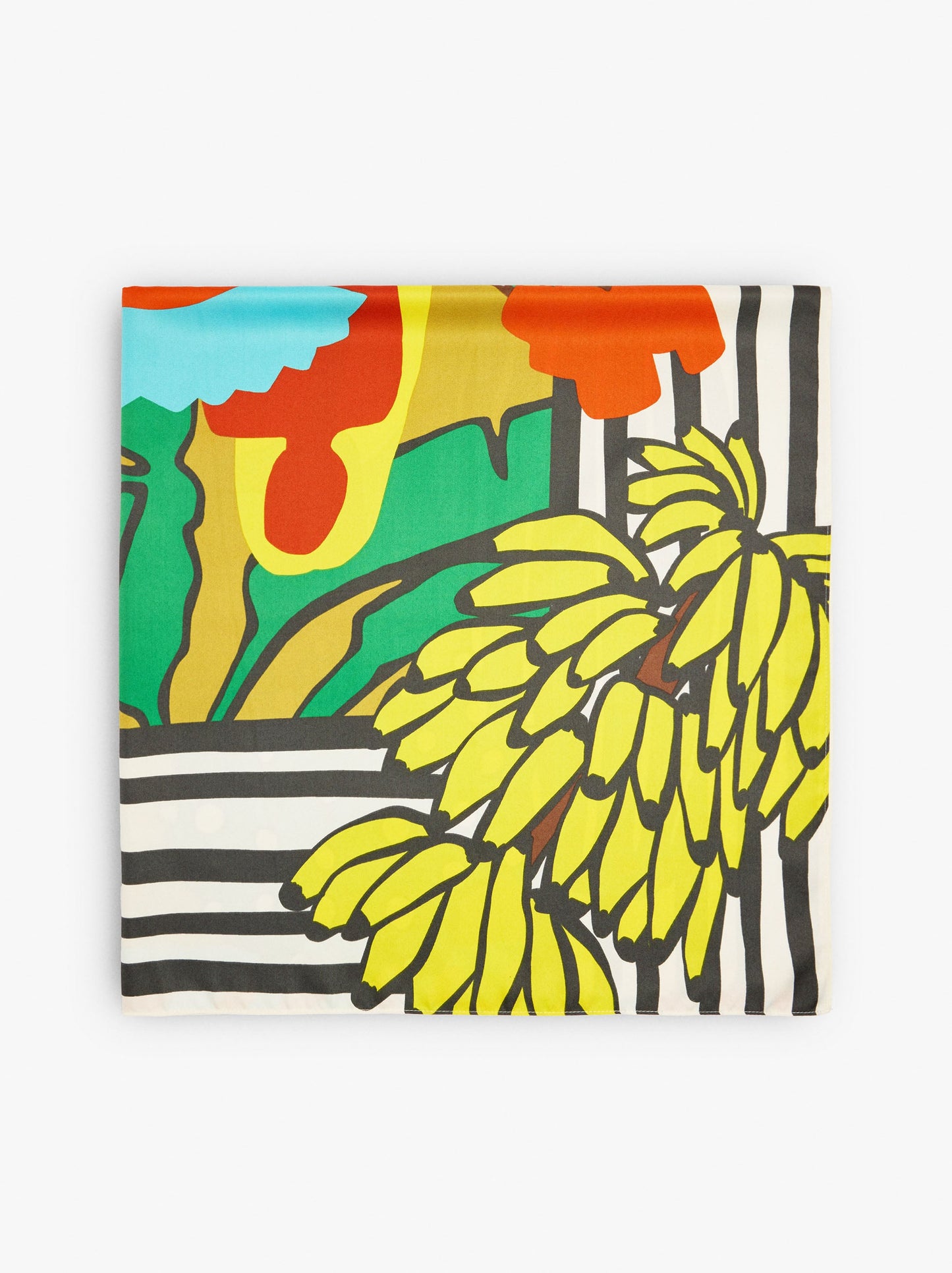 Printed Square Scarf