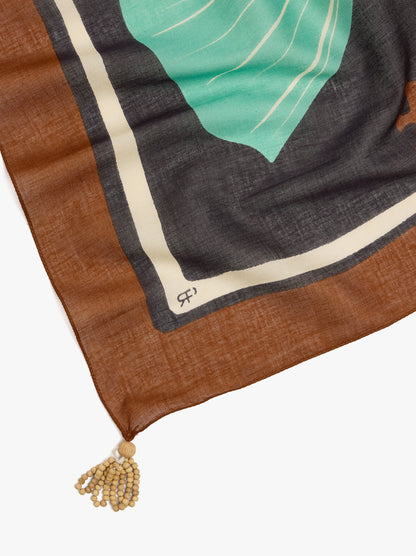 Printed Pareo With 100% Cotton