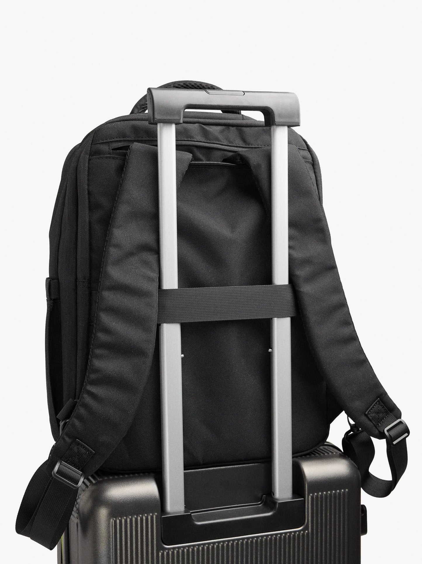 Extendable Nylon Cabin Backpack With Bottle Holder