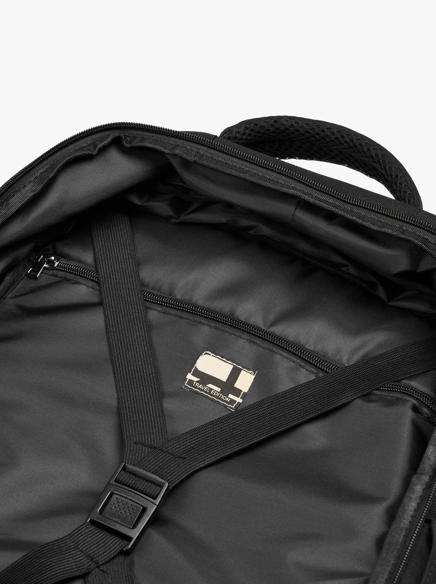 Extendable Nylon Cabin Backpack With Bottle Holder