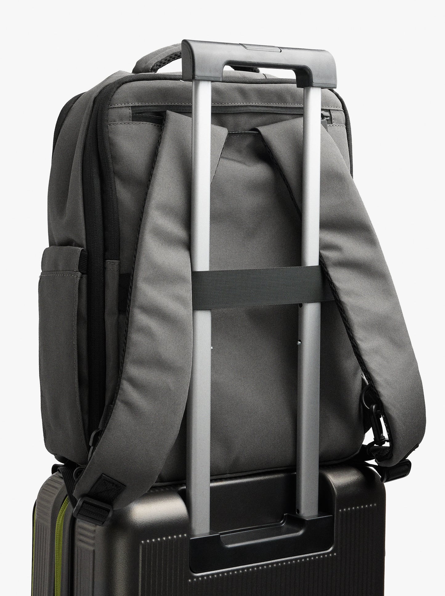 Extendable Nylon Cabin Backpack With Bottle Holder