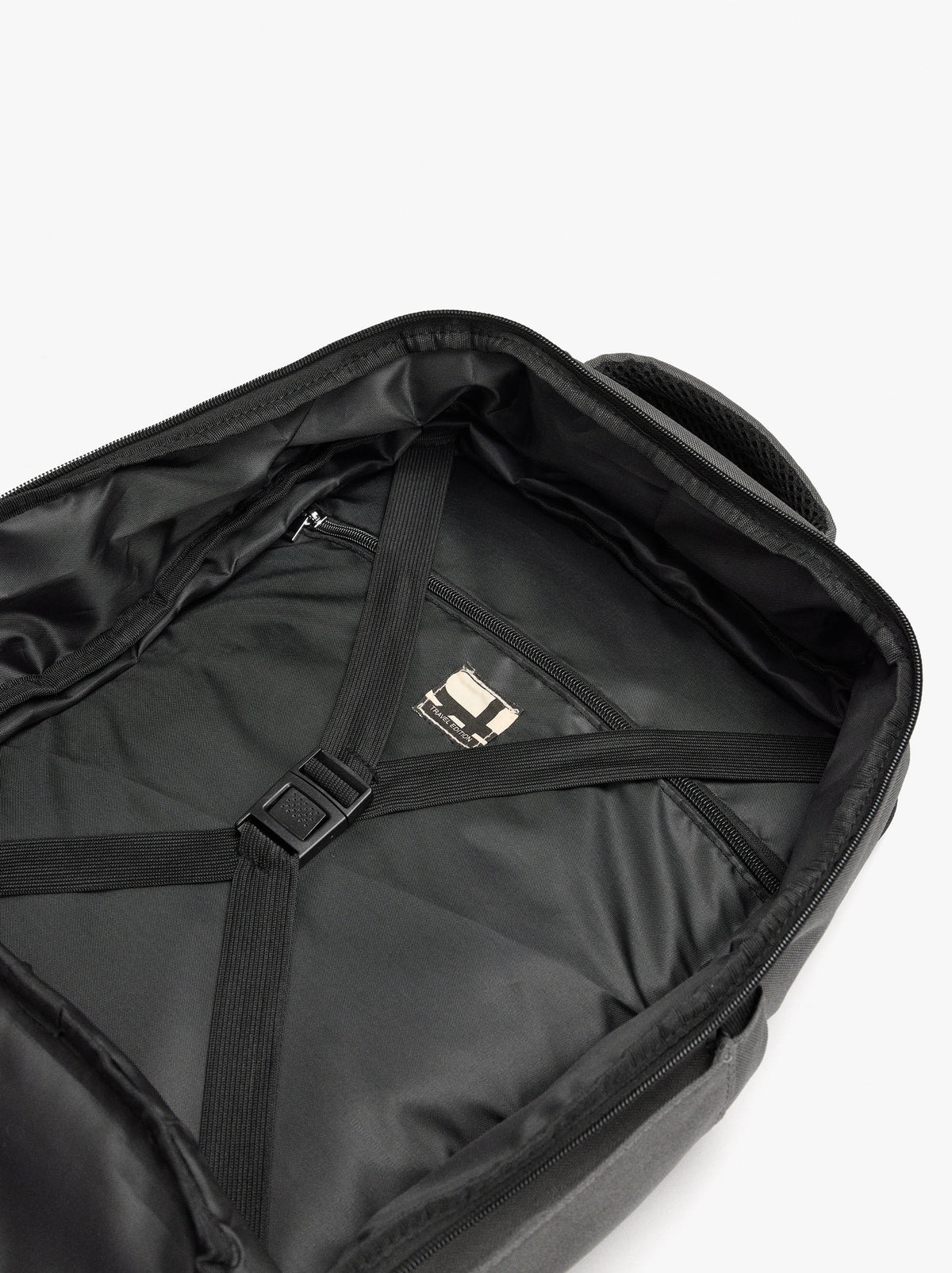 Extendable Nylon Cabin Backpack With Bottle Holder