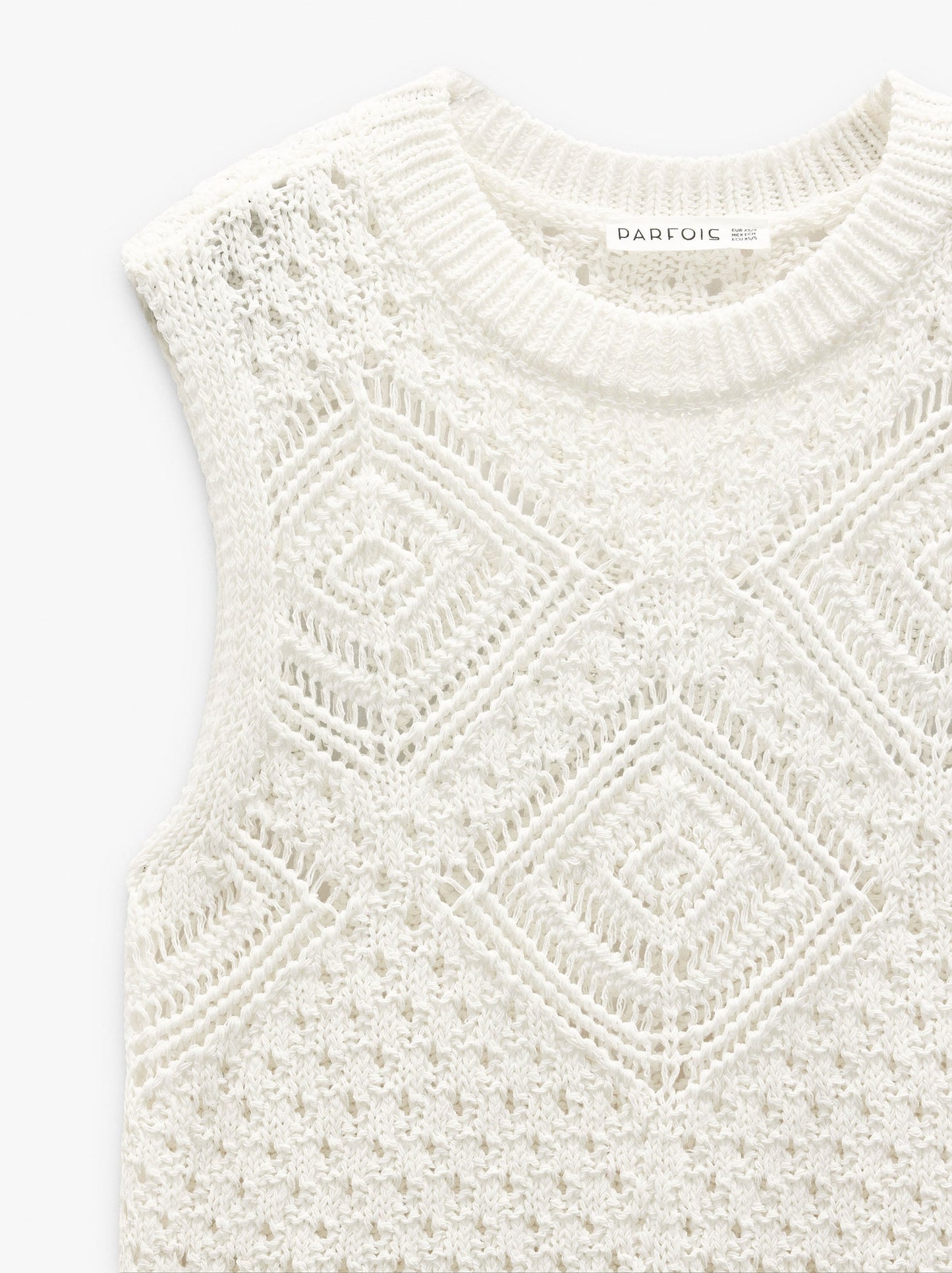 Pointelle Knit Top
