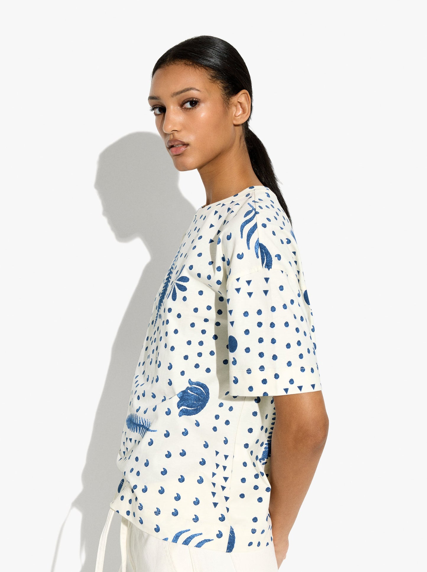 Cotton T-Shirt With Print