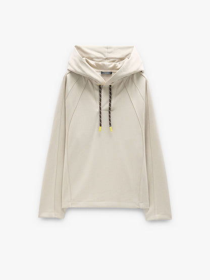 Knit Hoodie Soft Touch