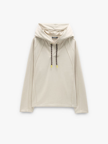 Knit Hoodie Soft Touch