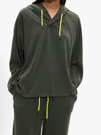 Knit Hoodie Soft Touch