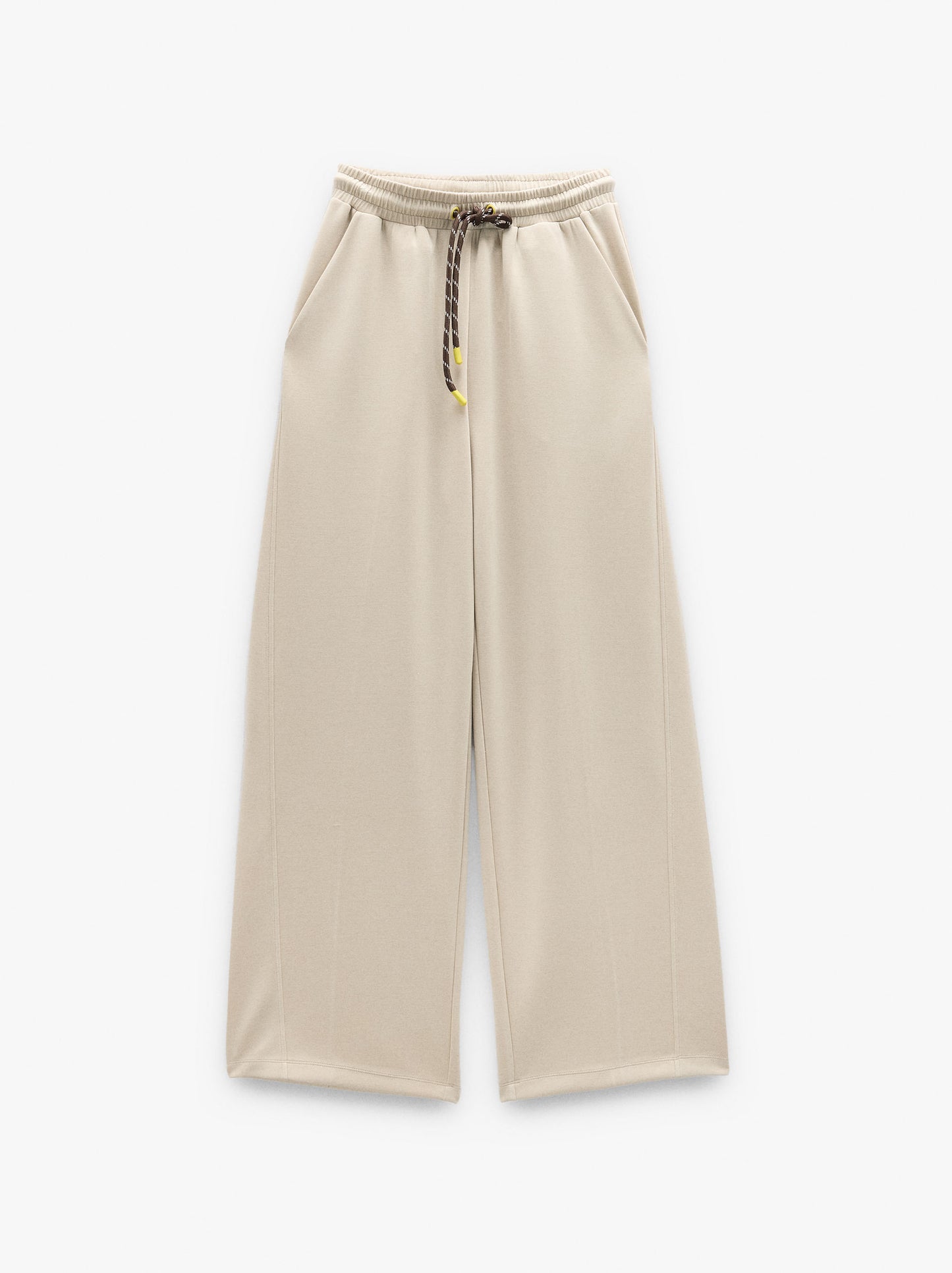 Loose-Fitting Trousers With Elastic Waistband Soft Touch