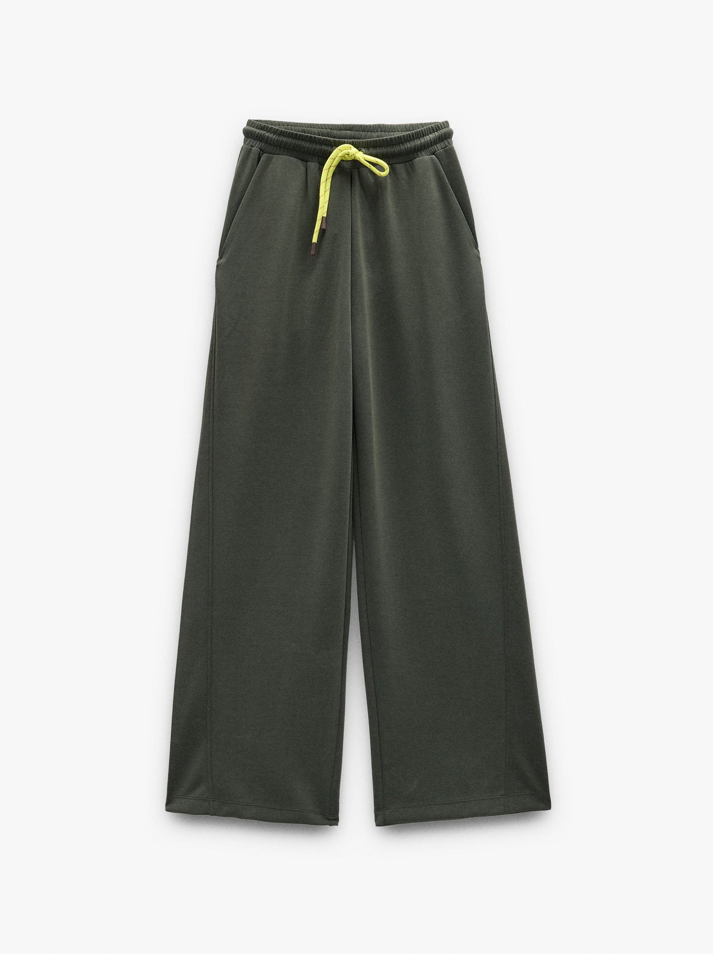 Loose-Fitting Trousers With Elastic Waistband Soft Touch