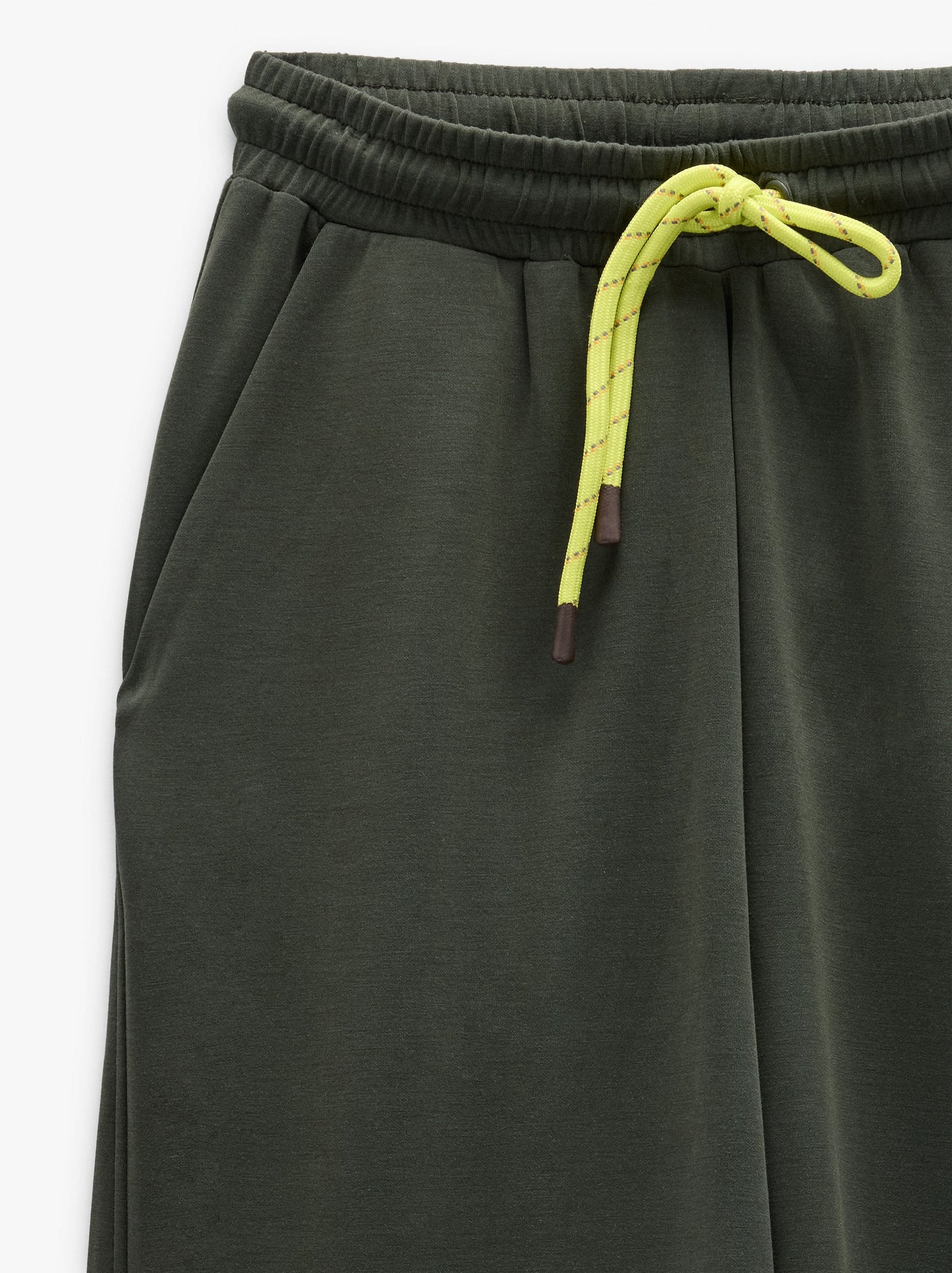 Loose-Fitting Trousers With Elastic Waistband Soft Touch