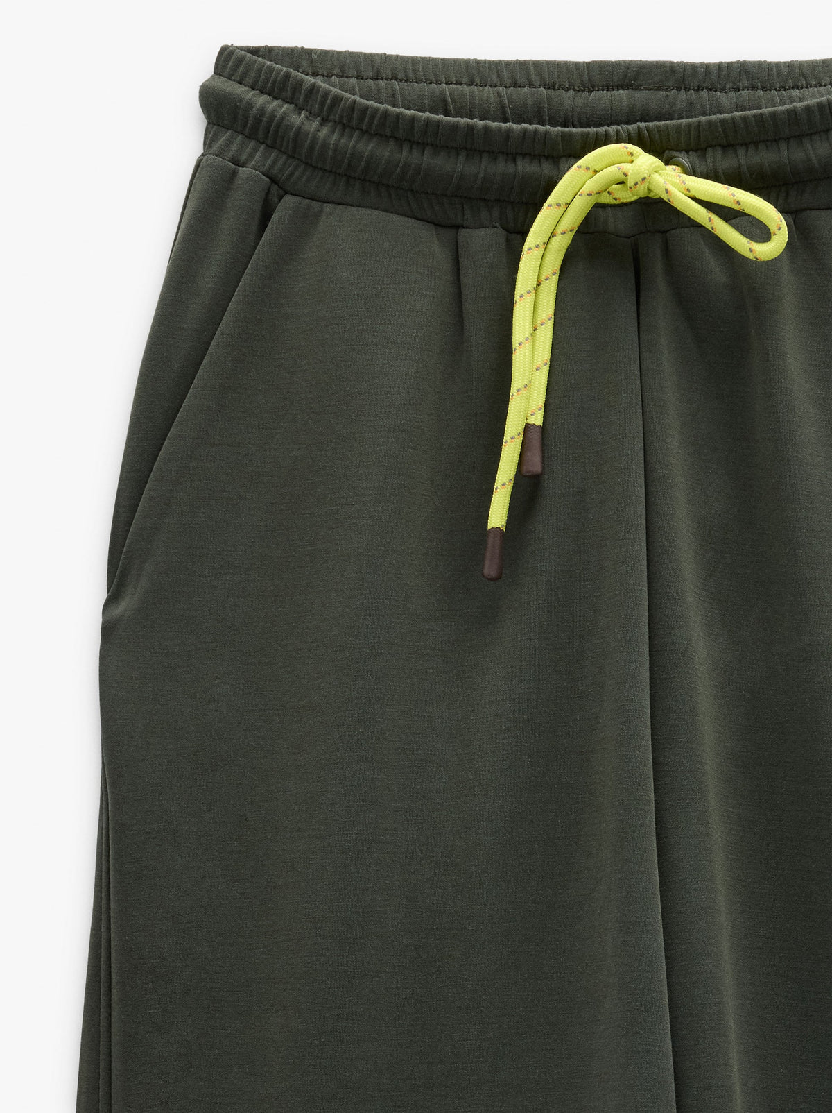 Loose-Fitting Trousers With Elastic Waistband Soft Touch