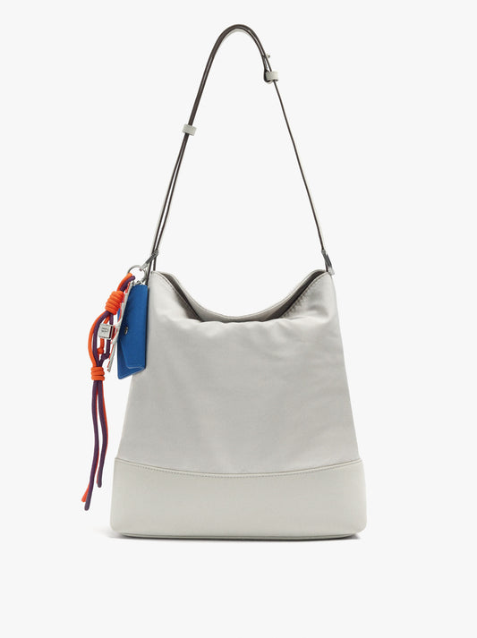 Nylon Shoulder Bag With Strap