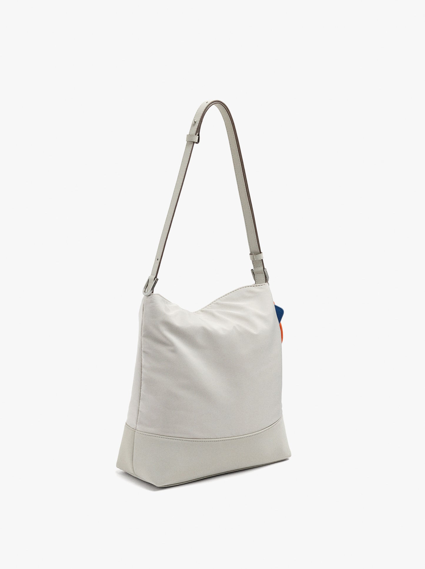 Nylon Shoulder Bag With Strap