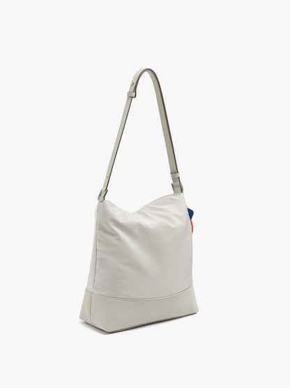 Nylon Shoulder Bag With Strap