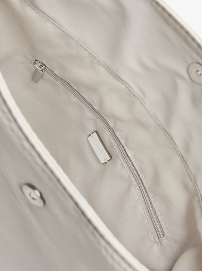 Nylon Shoulder Bag With Strap