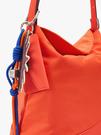 Nylon Shoulder Bag With Strap