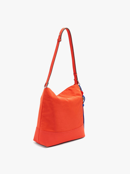 Nylon Shoulder Bag With Strap