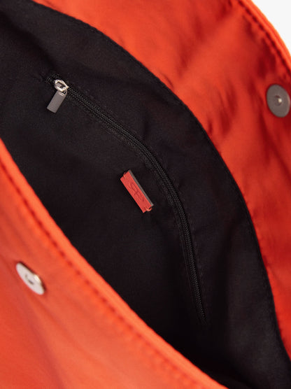 Nylon Shoulder Bag With Strap